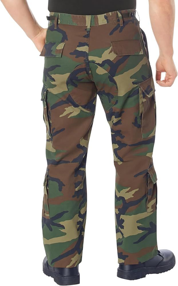 Rothco Vintage Paratrooper Fatigue Pants Vintage Cargo Pants Camouflage Pants | Amazon (US)