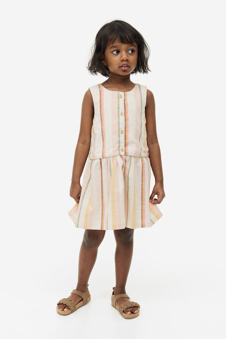 Double-weave Cotton Dress | H&M (US + CA)