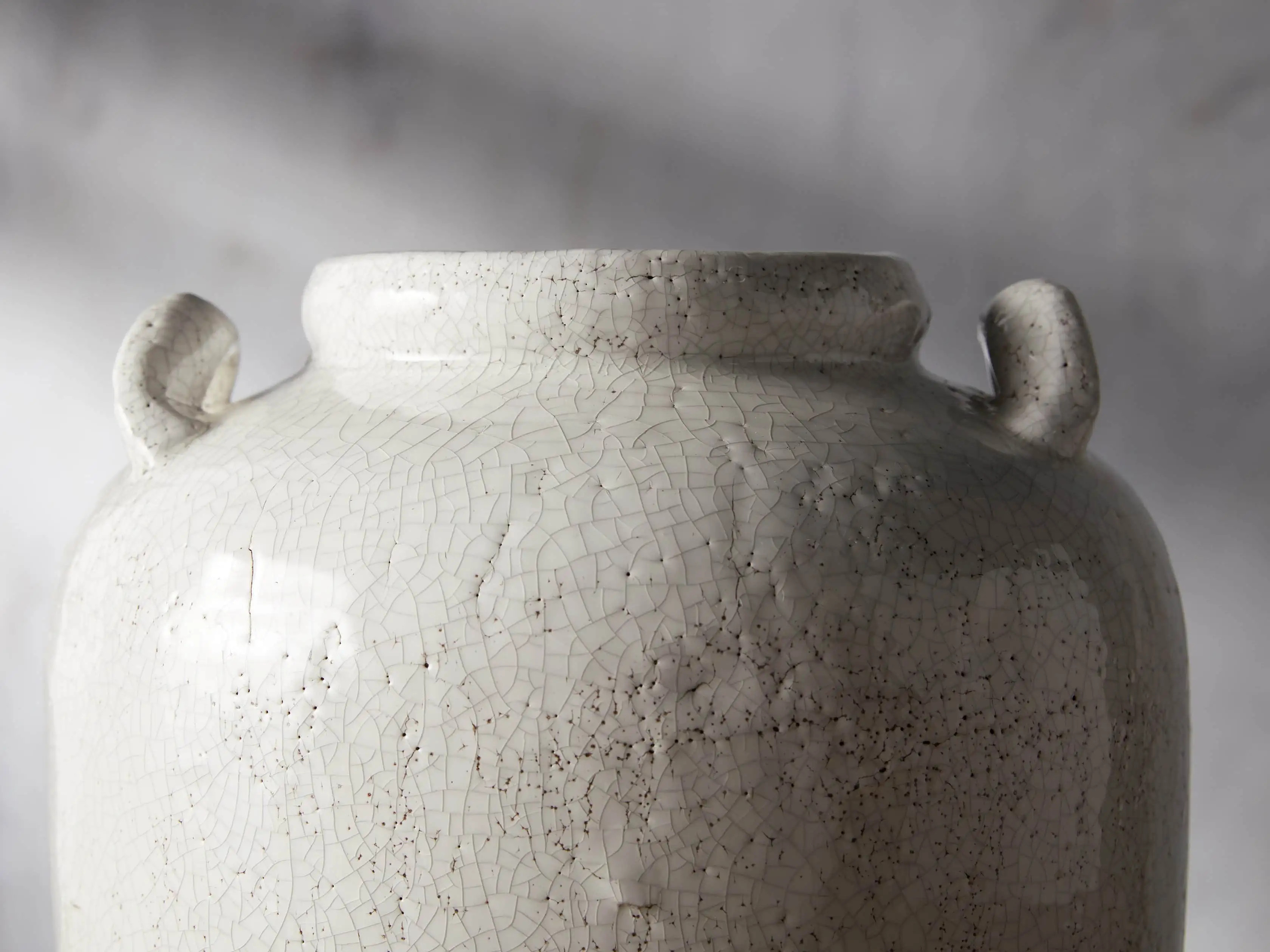 Santorini Vase in White | Arhaus