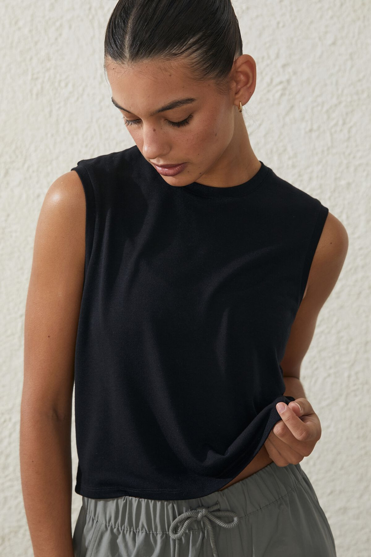 Muscle Crop Tank | Cotton On (US)