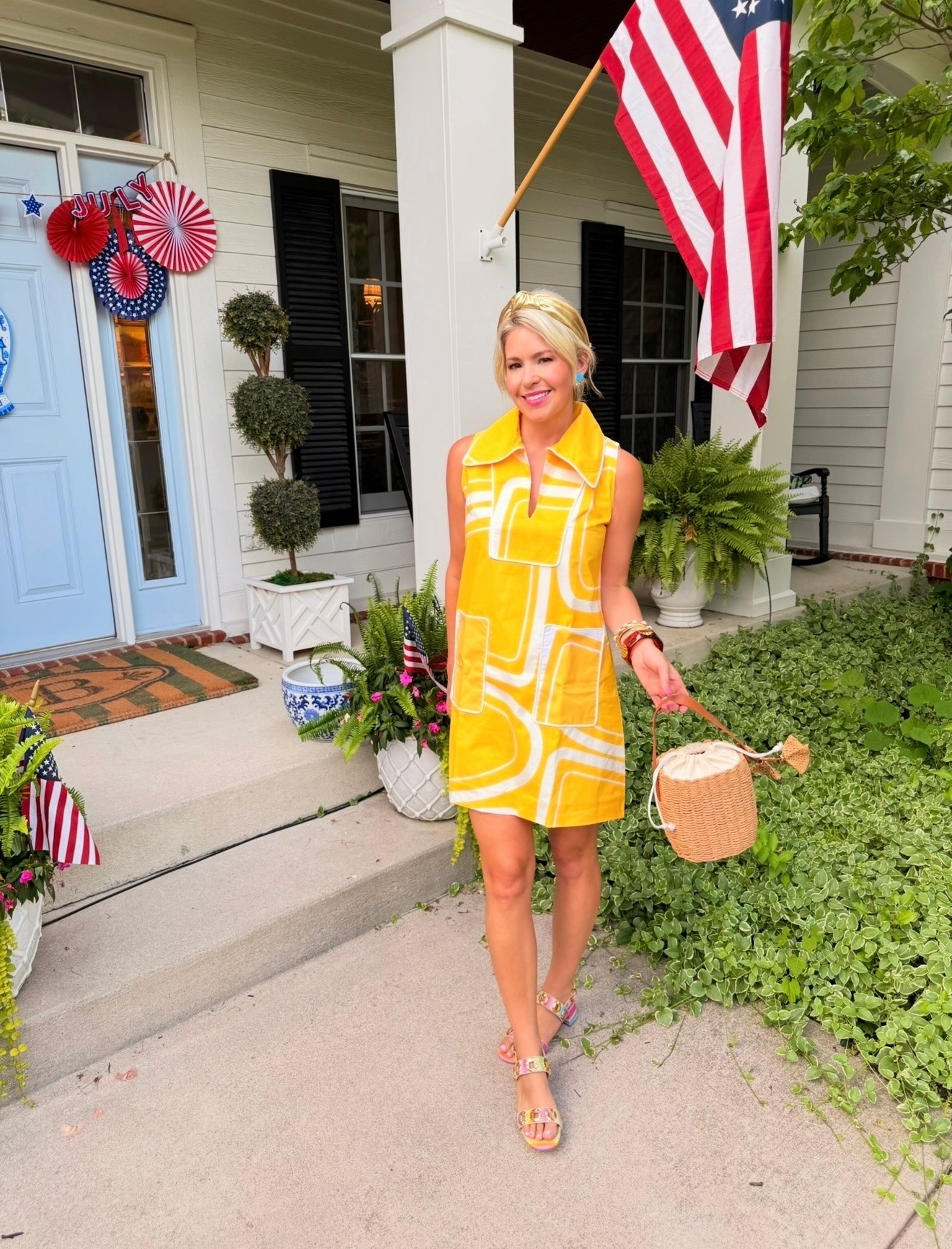 LDW SALES! 🇺🇸

House of MBR | Colorful raffia sandals run TTS.

#LTKootd #LTKSaleAlert