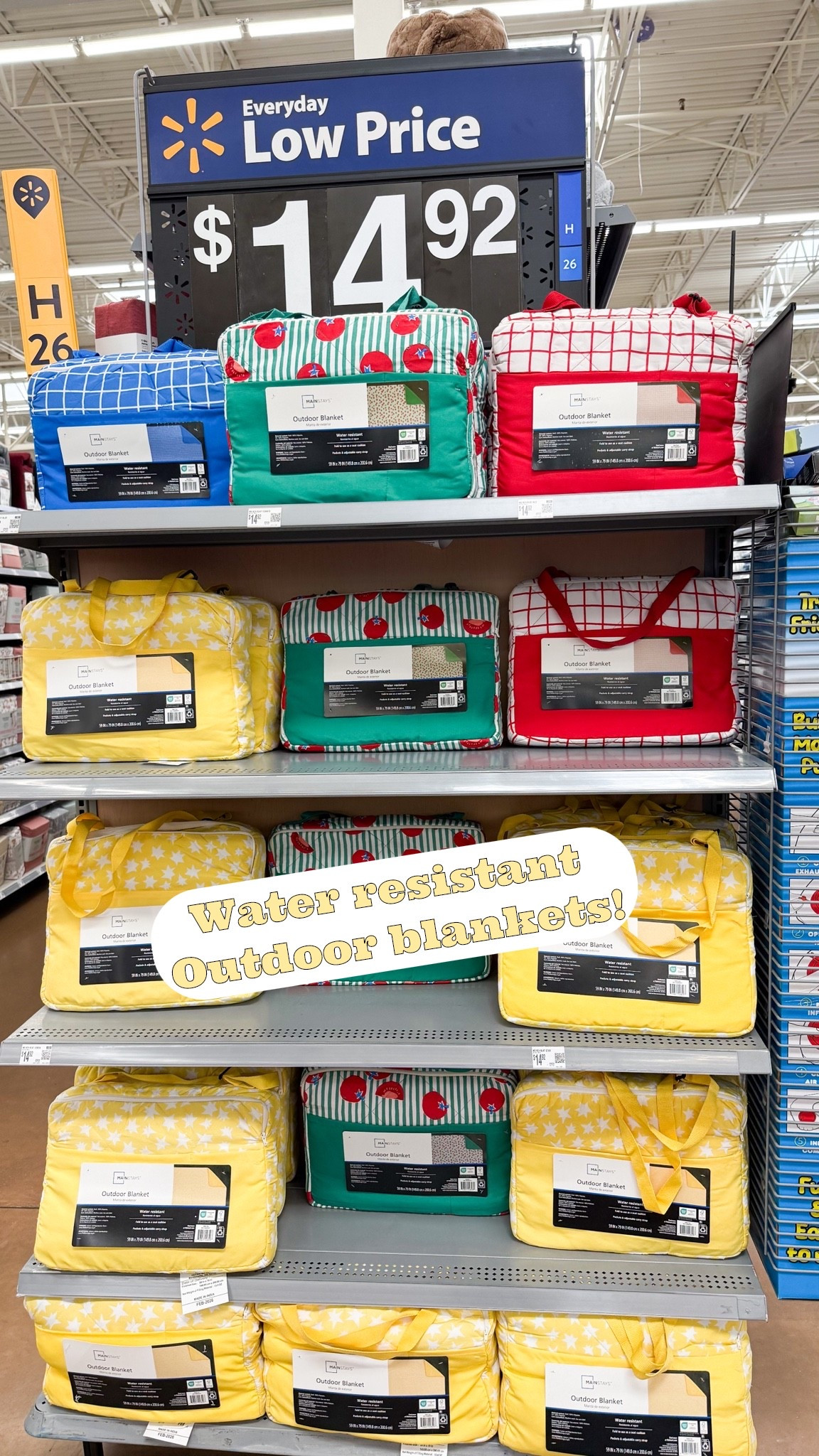 STOP!! how cute are these outdoor blankets?! 🍅 water & sand resistant! such a good idea for summer! for babies, picnics, beach, etc and less than $15! #summer #summerfinds #WalmartFinds #walmartdeals

#LTKmomlife #LTKSeasonal #LTKTravel