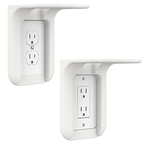 WALI Outlet Shelf Wall Holder, Standard Vertical Duplex Decorative Outlet Space Saving for Smart Hom | Amazon (US)