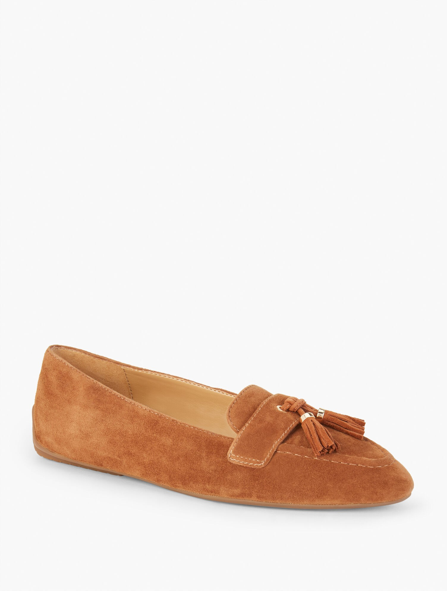 Francesca Suede Driving Flats | Talbots