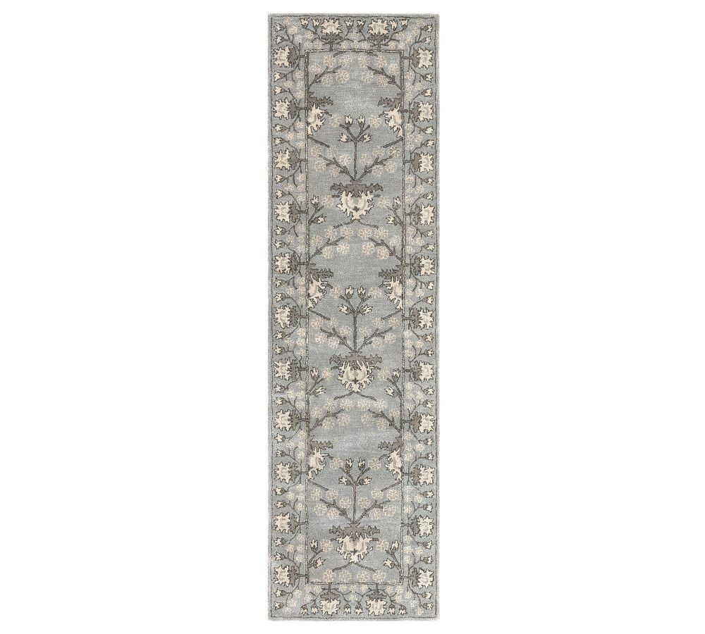 Kennedy Persain-style Hand Tufted Wool Rug Blue Multi  | Pottery Barn (US)