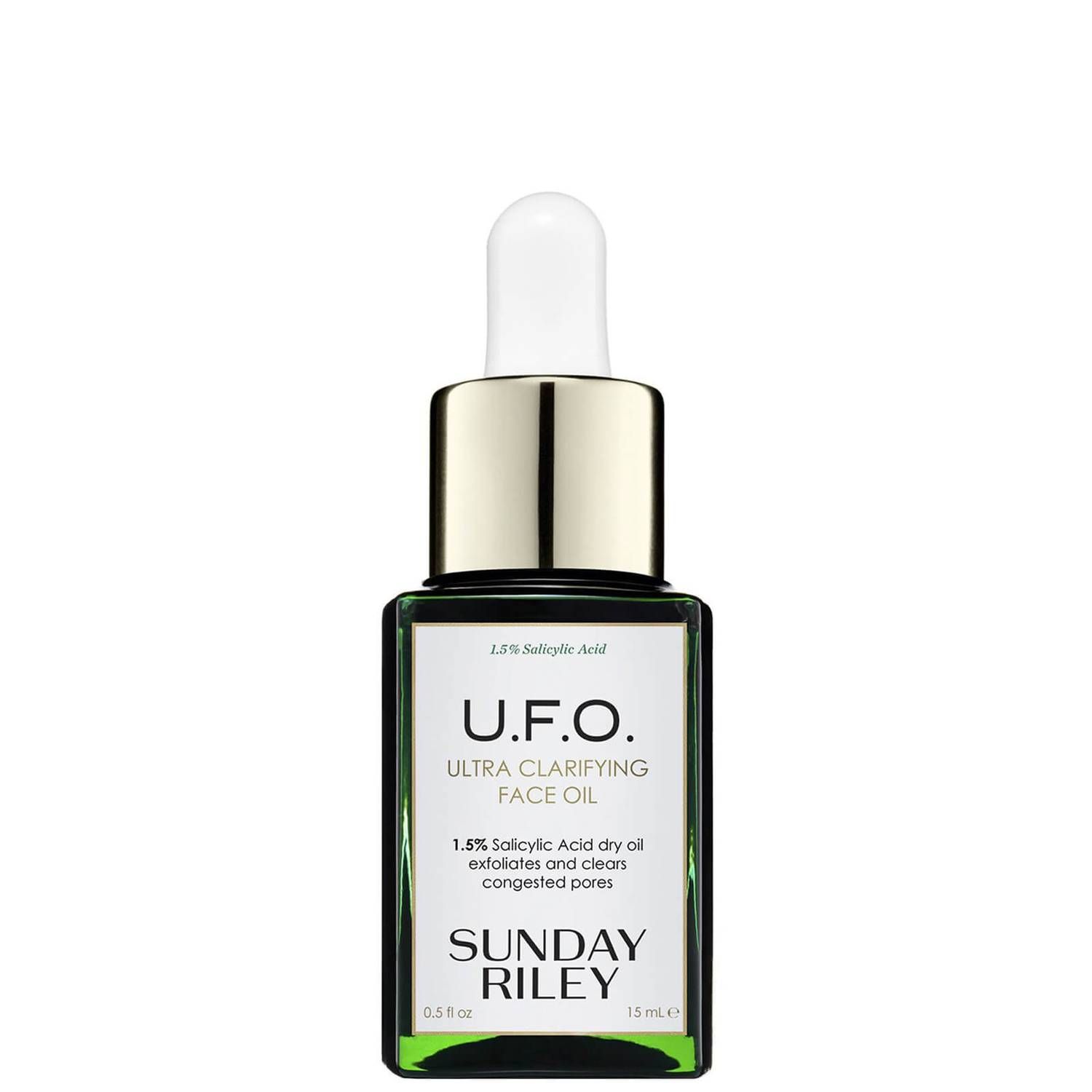 Sunday Riley U.F.O. Ultra-Clarifying Face Oil 0.5 oz | Dermstore (US)