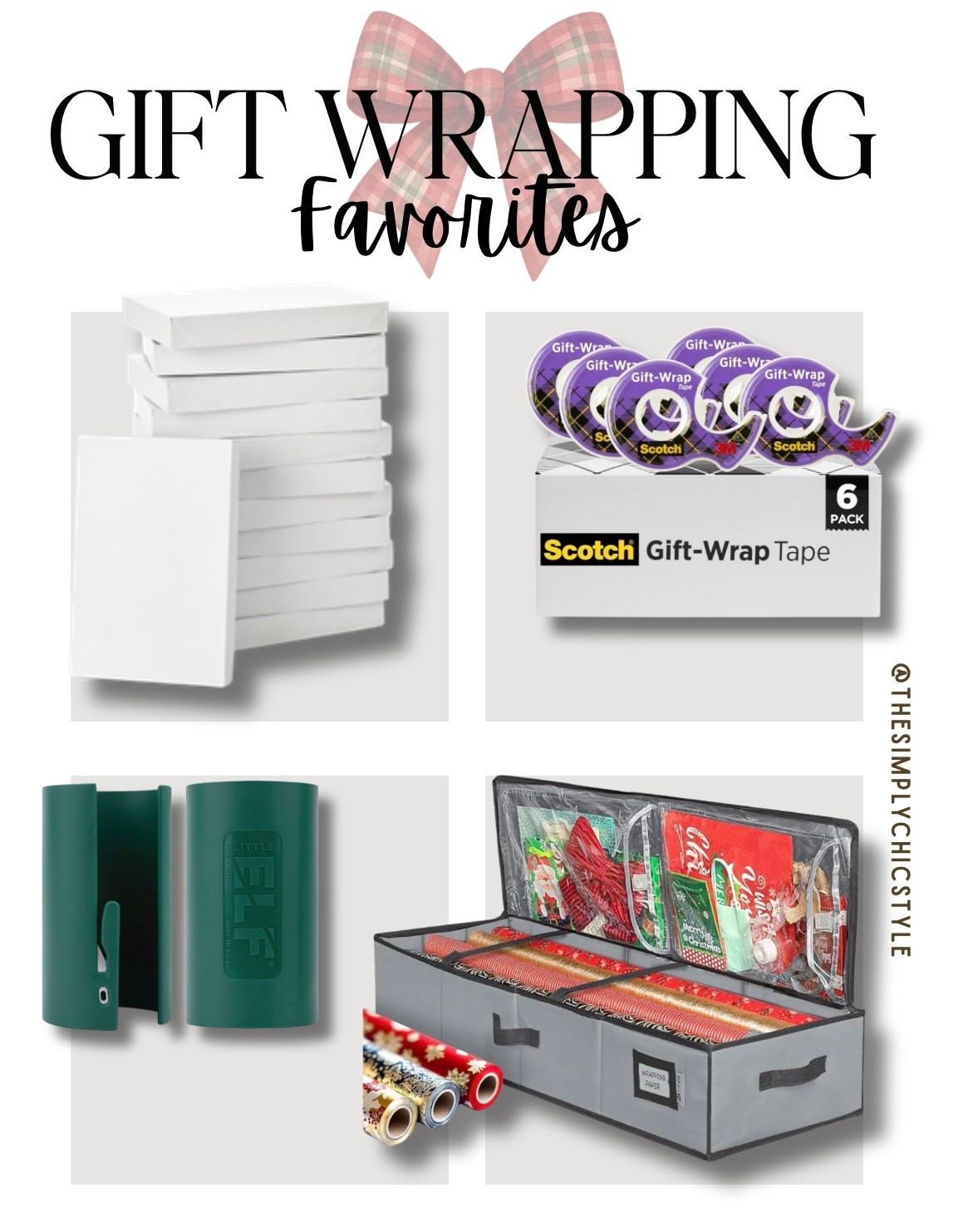 Gift wrapping favorites from Amazon! 

#LTKHoliday #LTKGiftGuide #LTKSeasonal