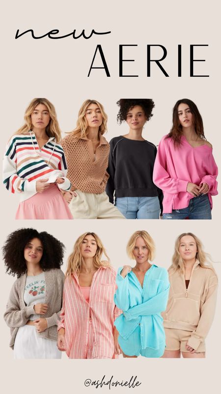 New aerie - aerie finds - aerie favorites - aerie loungewear - spring fashion - spring outfit ideas - must have loungewear - cute casual outfits - swimsuit cover ups - favorite sweatshirts 

#LTKSeasonal #LTKstyletip