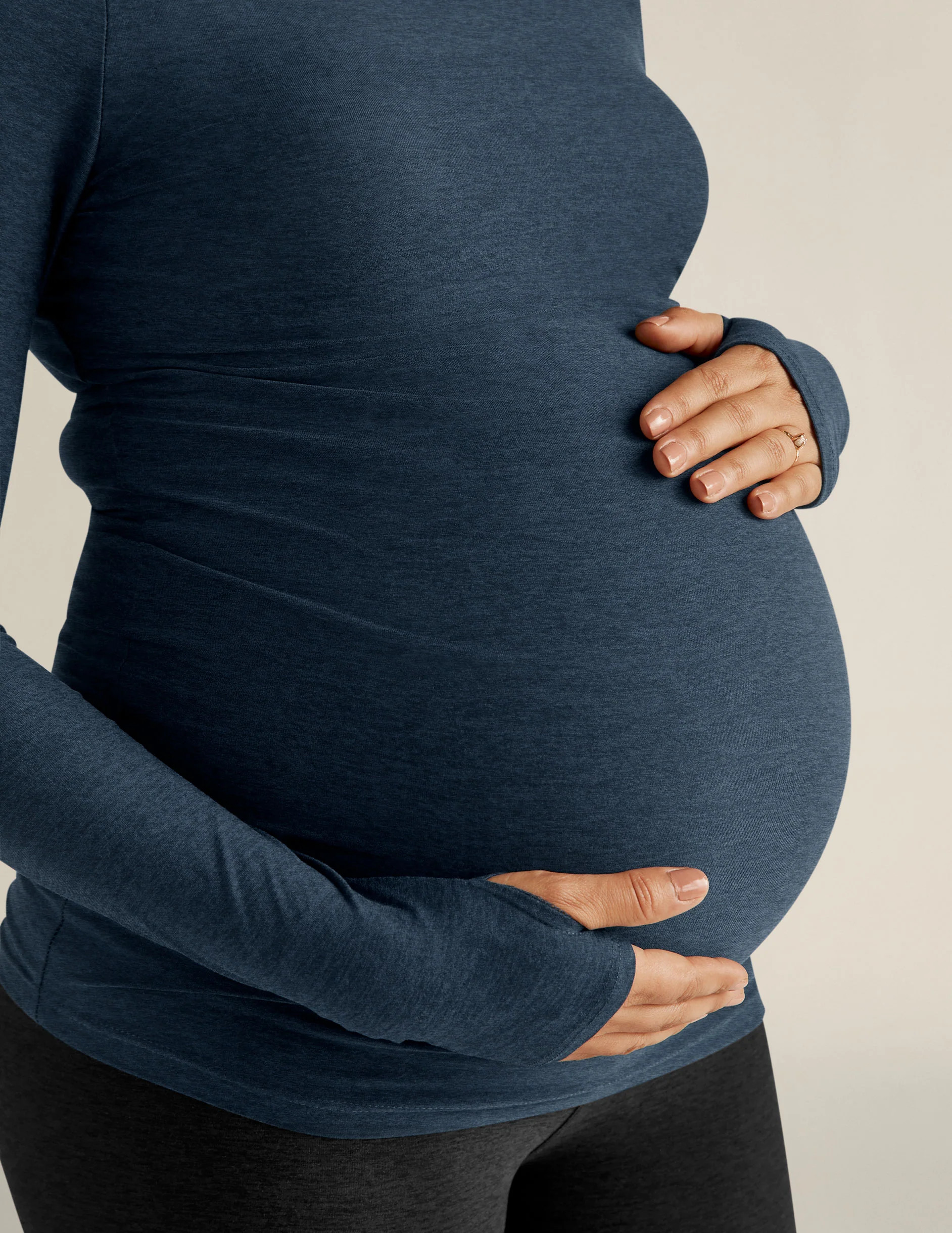 Featherweight Count On Me Maternity Crew Pullover | Beyond Yoga | Beyond Yoga