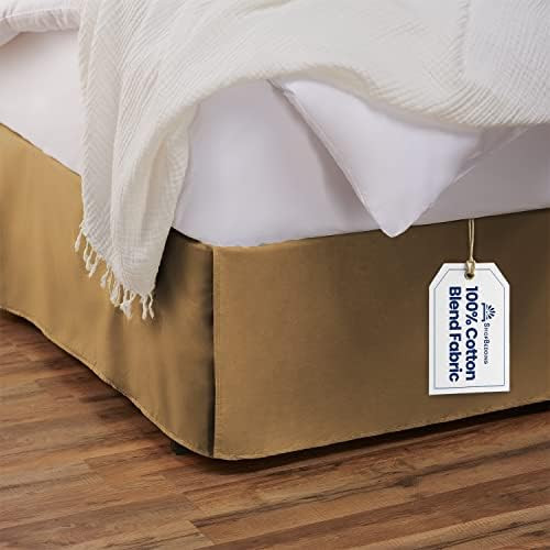 Tailored Bed Skirt by ShopBedding - Twin Size Bed Skirt with 18-Inch Drop - Premium Cotton Blend ... | Amazon (US)