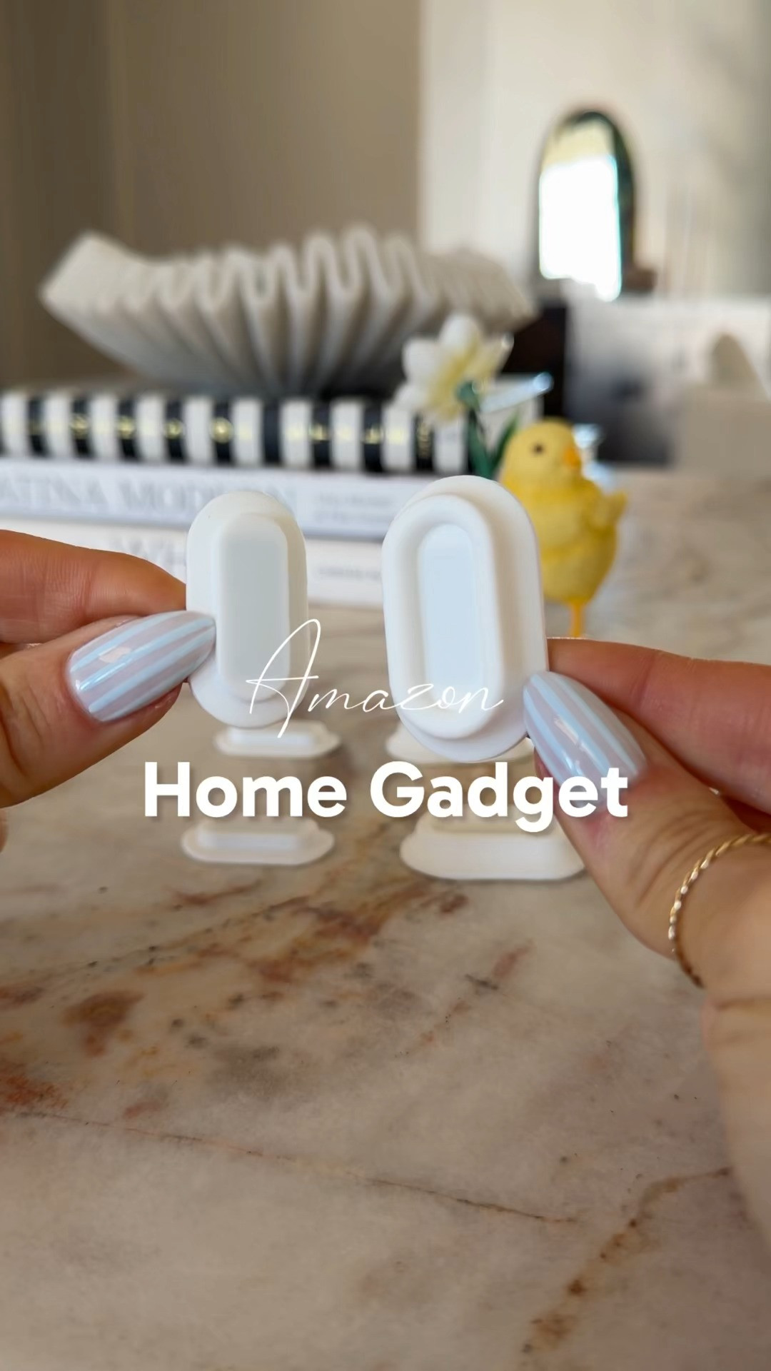 Simple home gadget that keeps all those little things from disappearing around the house. I use mine for remotes, garage door openers, fan remotes, and other everyday items that always seem to end up in the wrong place. It’s one of those small upgrades that makes your home feel a little more organized without taking up any extra space. 

 #LTKHome