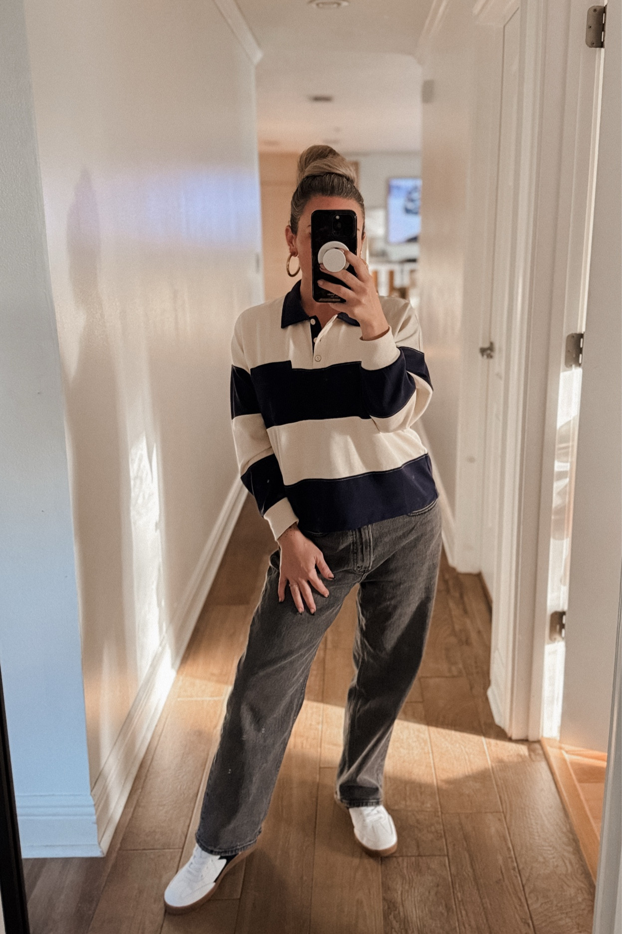 Mondays are for chill and casual outfits.

Love that Abercrombie has an x-short option! 

Denim, stripes, casual, petite, short

#LTKFindsUnder100 #LTKStyleTip #LTKPetite