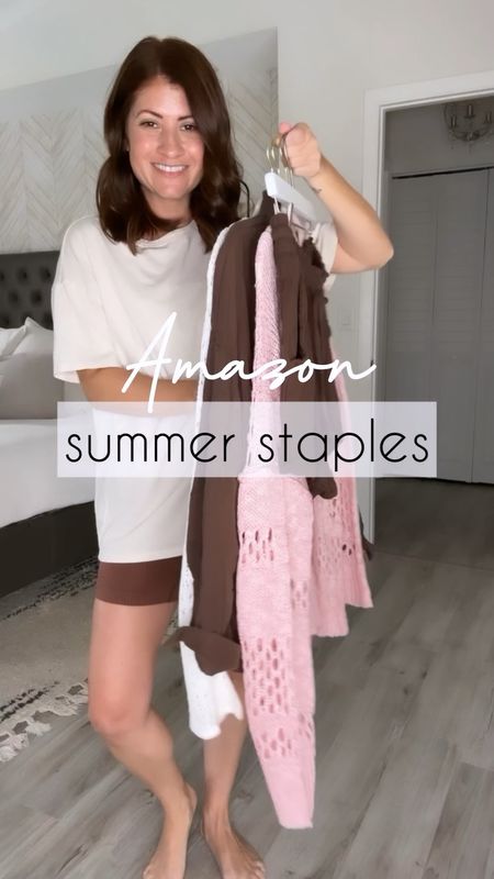 Amazon Summer Staples! Loving these finds! Wearing a small in all

#LTKstyletip #LTKunder50 #LTKFind