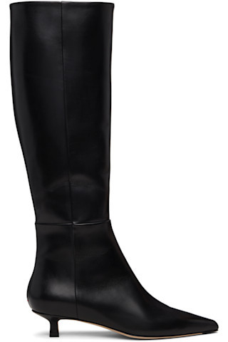 Black Sabrina Tall Boots | SSENSE