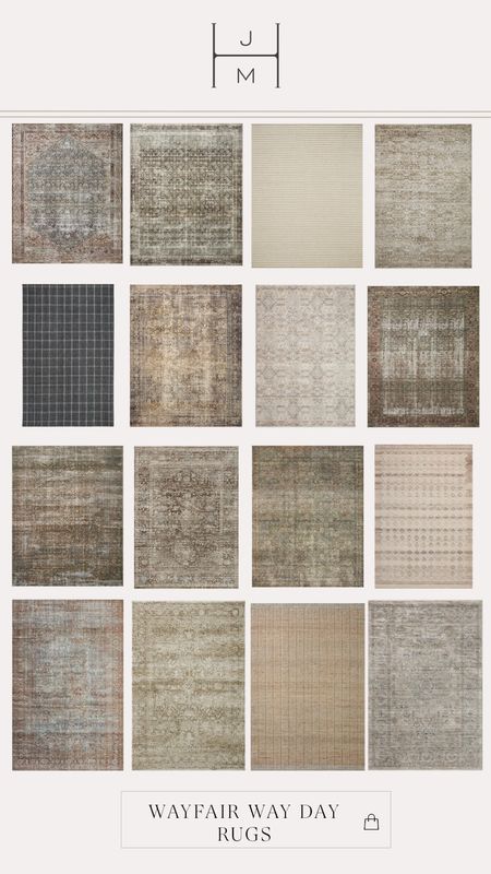 It’s Way Day time. From now until May 6th, get up to 80% off and free shipping! 
Check out some of my favorite rug finds. You’ll see quite a few of these in my upcoming projects. #wayfairpartner @wayfair #wayday #wayfair @shop.ltk #liketkit  

