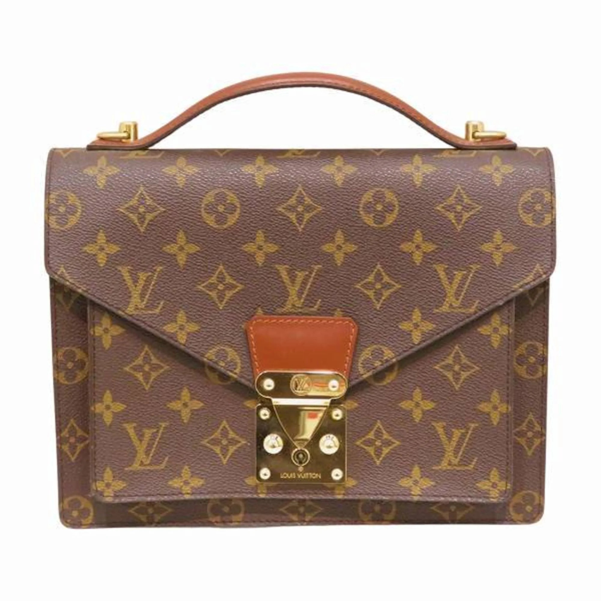 Pre-Owned Louis Vuitton Monogram Monceau M51185 Bags Handbags Men's Women's (Fair) | Walmart (US)