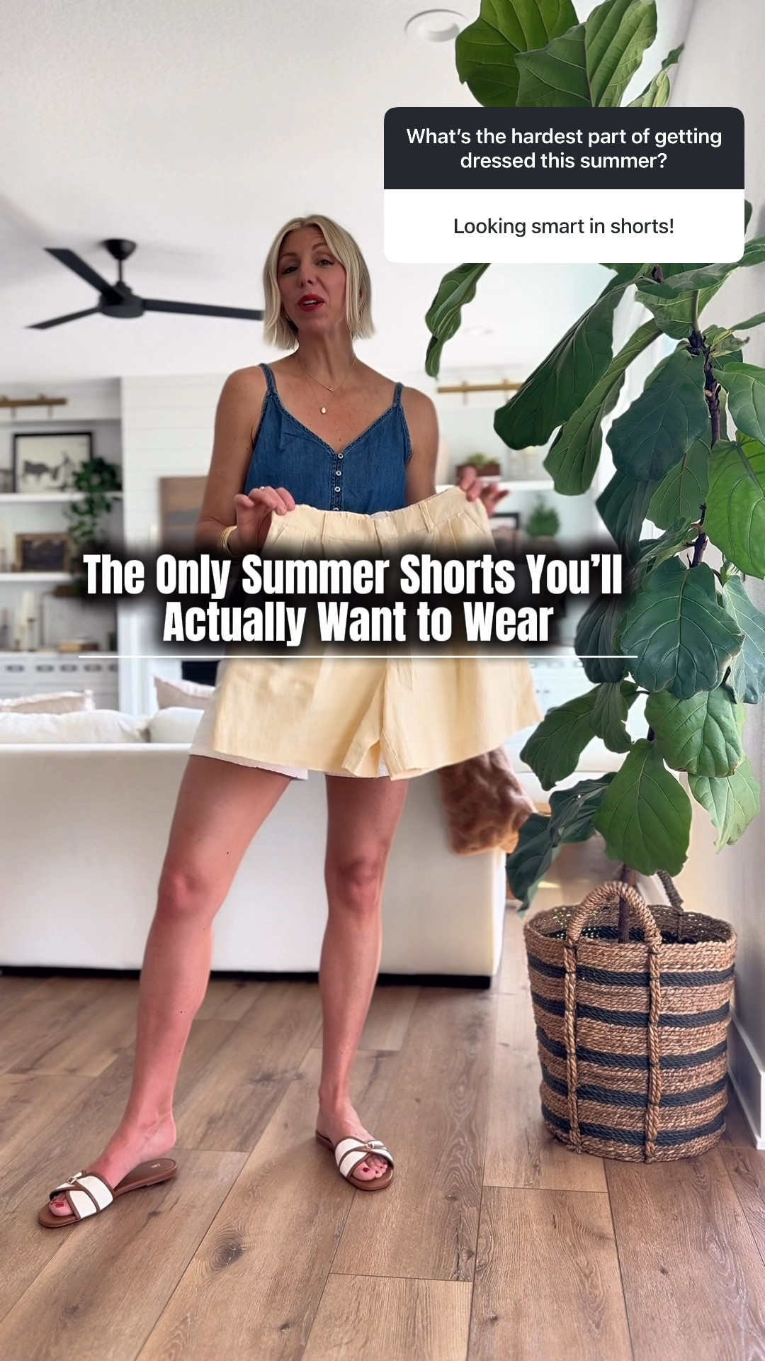 These linen shorts are your go-to summer staple in the heat! Dressed them up or down they come in multiple colors (I also have these in black) you’ll thank me later😘 these fit true to size

#LTKSummerEdit #LTKFindsUnder50 #LTKOver40