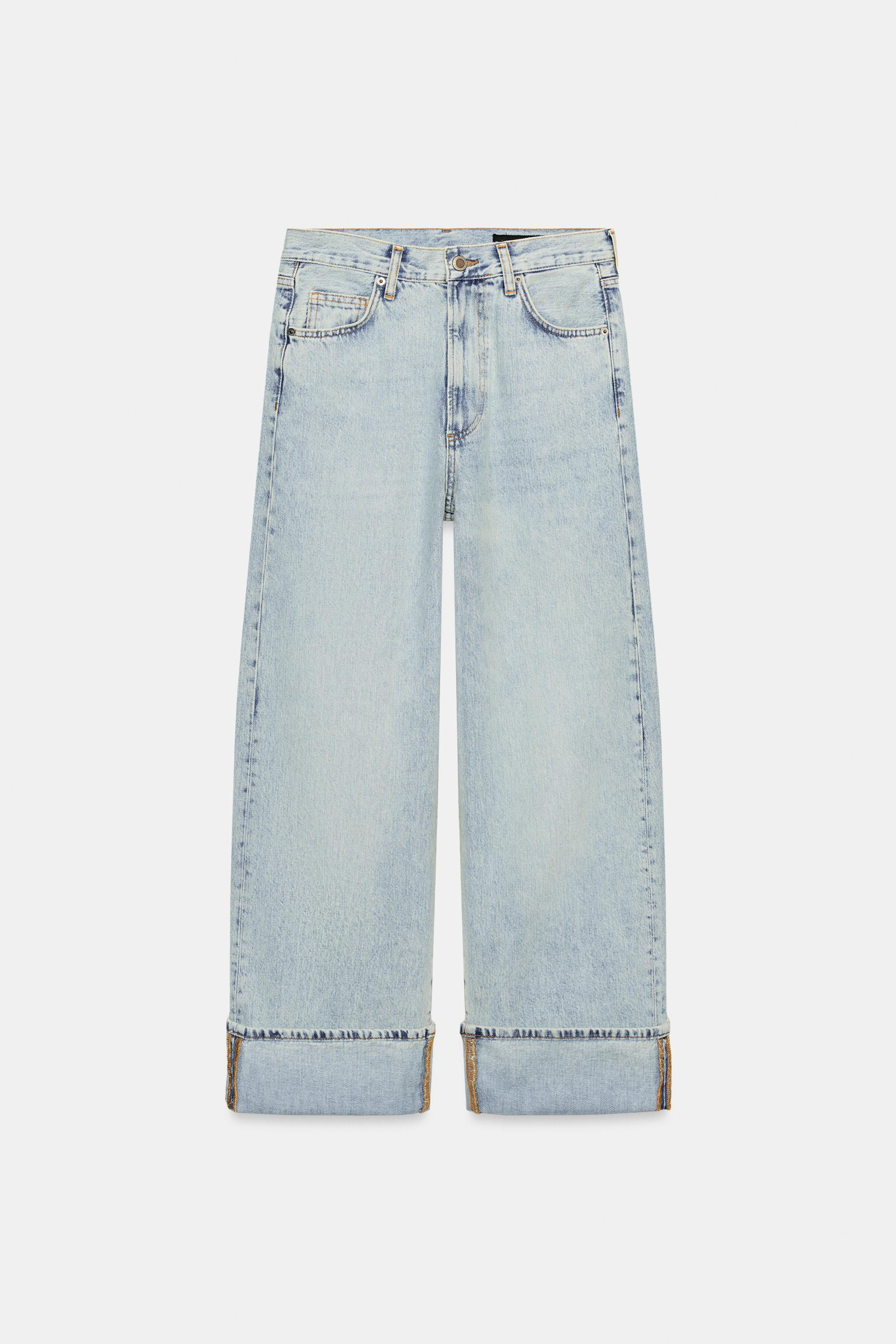 ZW COLLECTION MID-RISE BAGGY JEANS | Zara US