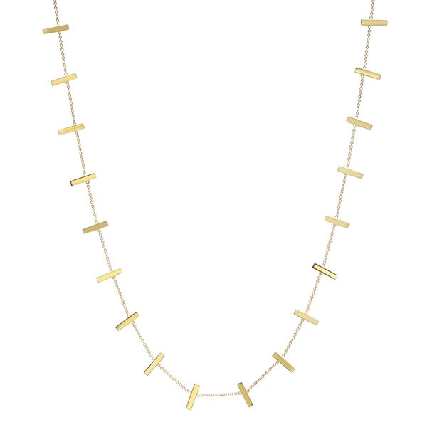 Cross Bar Necklace | Jennifer Meyer