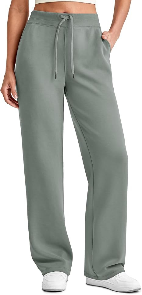 G4Free Smoofit Modal Soft Women Wide Leg Sweatpants Drawstring Casual Lounge Dress Pants with Poc... | Amazon (US)