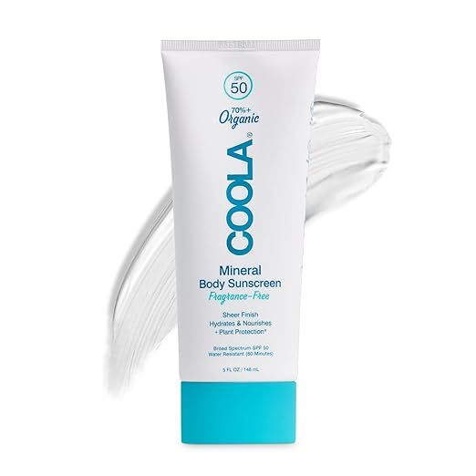 COOLA Organic Mineral Sunscreen Sunblock Body Lotion, Dermatologist Tested Skin Care for Daily Pr... | Amazon (US)