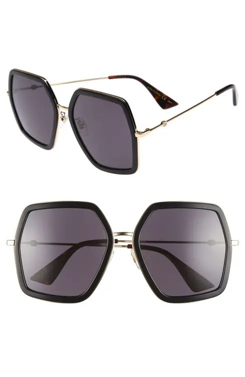 Gucci 56mm Sunglasses | Nordstrom
