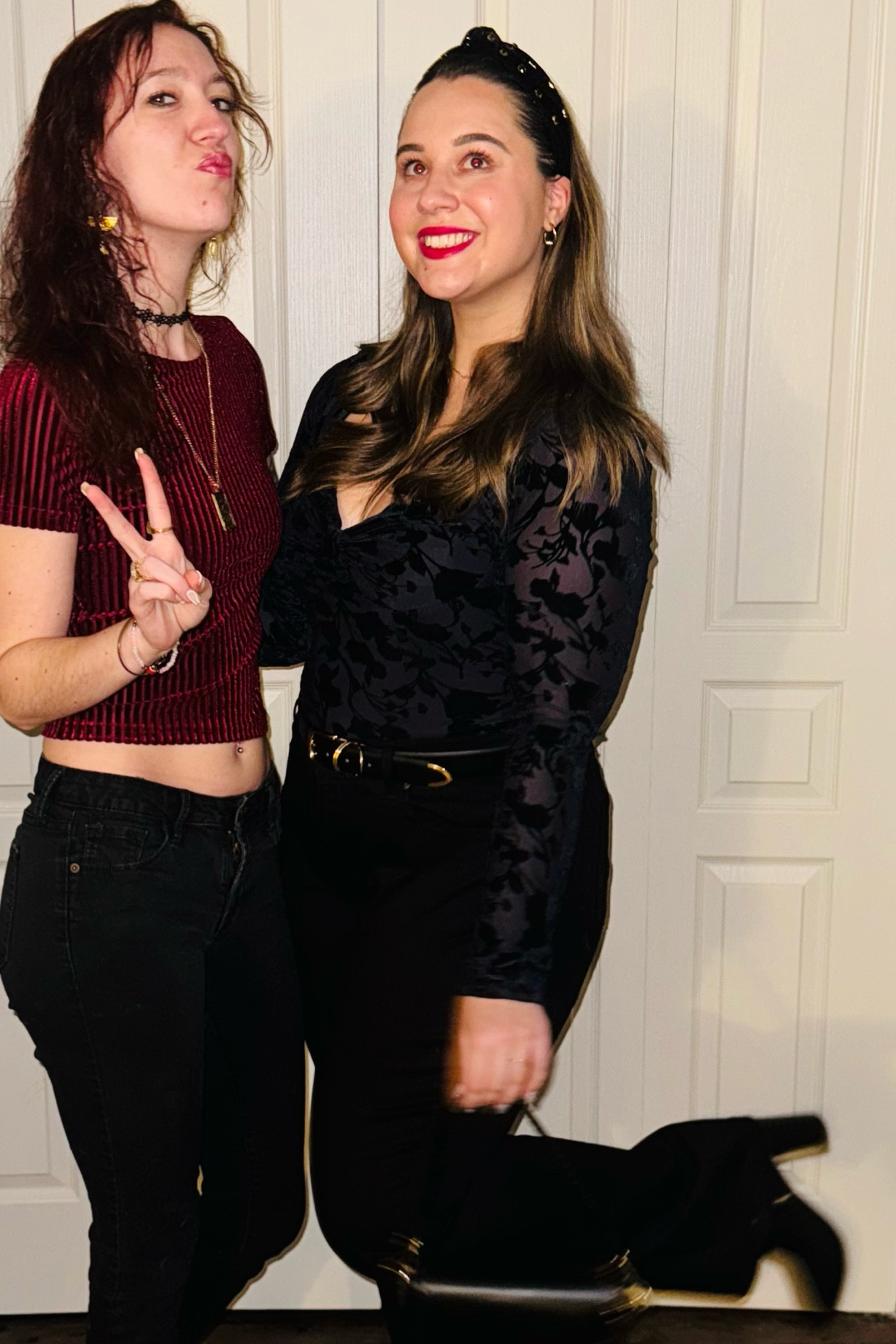 The cutest long sleeve velvet top! Looks like a body suit but is not 🖤

Going out top, winter top, dressy top, long sleeve top, astr the label, party top, party outfit 

#LTKmidsize #LTKparties #LTKfindsunder100