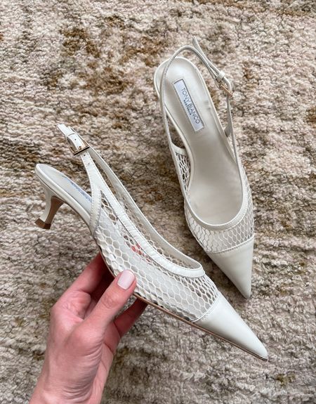 Mesh slingback pumps - true to size 

#LTKShoeCrush #LTKSeasonal