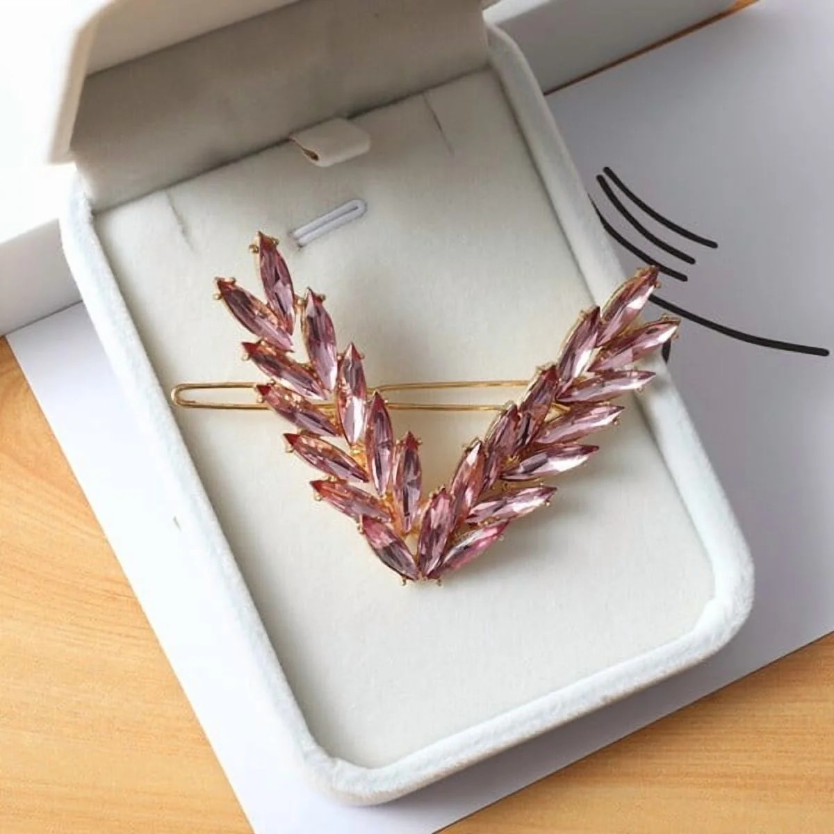 Presilha de cabelo com strass brilhante, acessório fashion para cabelo | Walmart (CA)