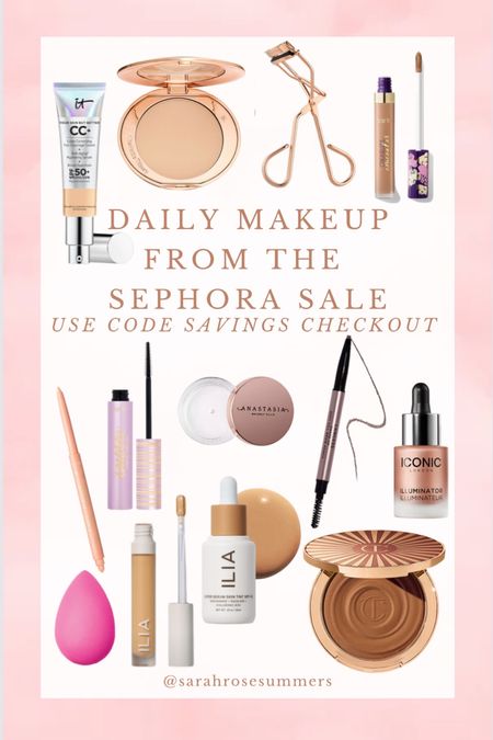 Last day of the Sephora sale to get 10, 15, or even 20% off including clean beauty brands like ilia and Lawless and luxury brands like Charlotte Tilbury and Iconic London 

#LTKbeauty #LTKsalealert