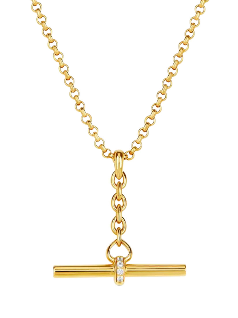 Dinny Hall My World T-Bar Pendant Necklace | John Lewis (UK)