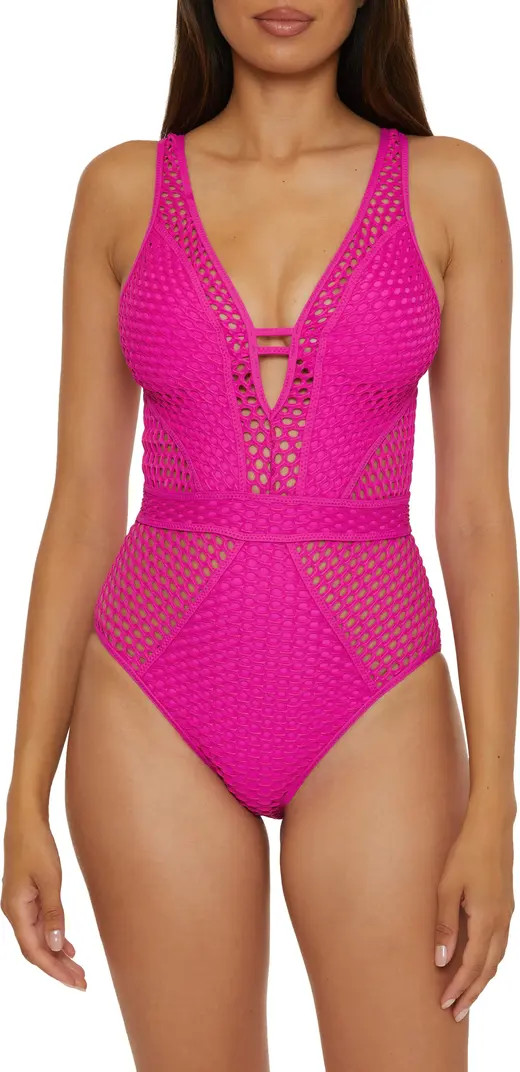 Castaway Plunge One-Piece Swimsuit | Nordstrom