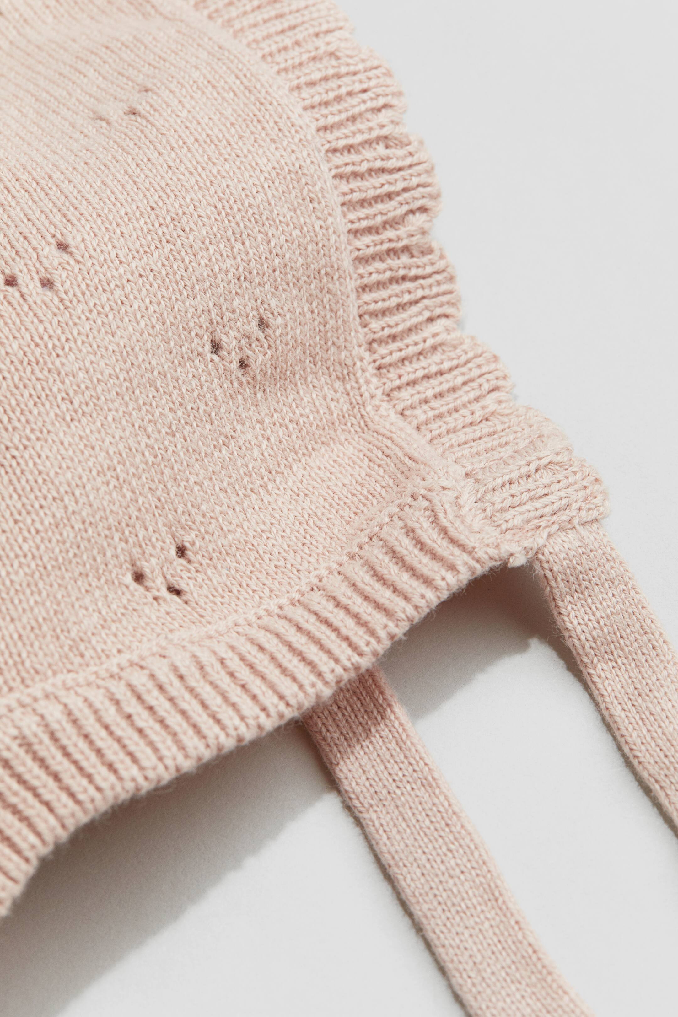 Knit Cotton Bonnet | H&M (US + CA)