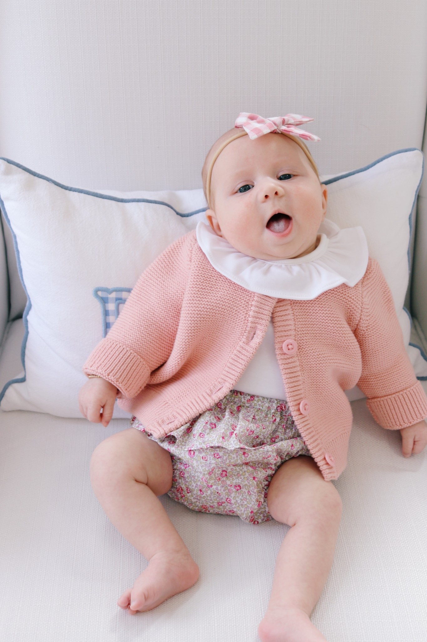 Our little gingham girl in her Pepa London bloomer dupes!🎀💕 perfect for summer and spring right around the corner  

#LTKFindsUnder50 #LTKBaby