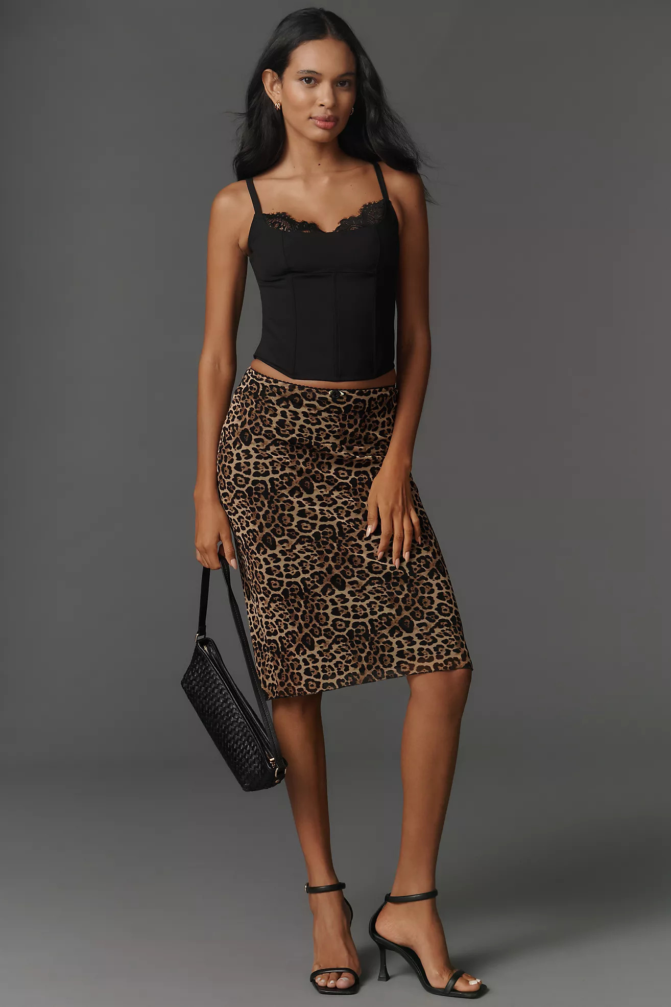 LyreBird Structured Lace-Trim Corset Top | Anthropologie (US)