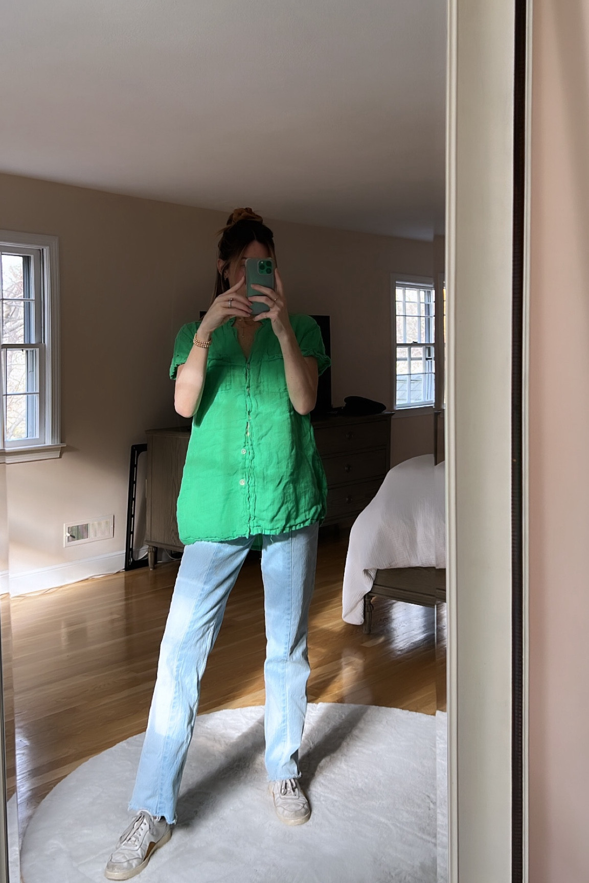 comfort over everything 💚  #LTKjeans

#LTKSeasonal #LTKstyletip