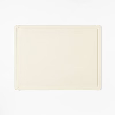 15"x20" Non Slip Recycled Poly Cutting Board Vintage Cream - Figmint™ | Target