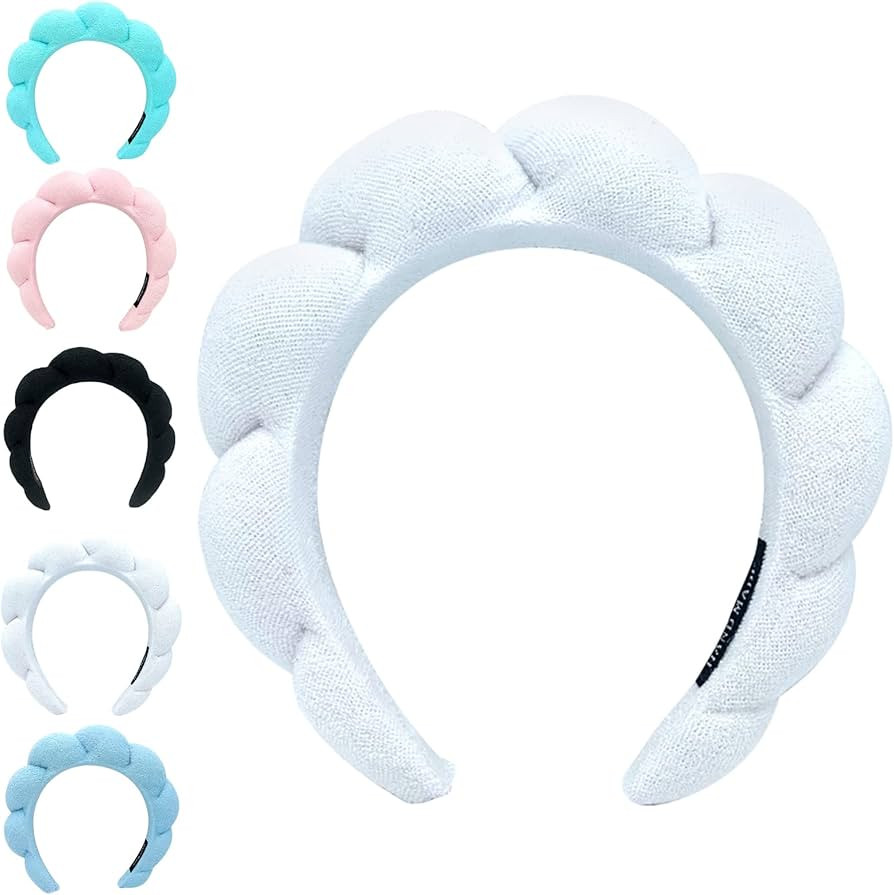 NGDN Mimi and Co Spa Headband for Women, Sponge Spa Headband for Washing Face, Makeup Headband Sk... | Amazon (US)