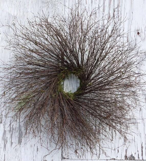 Wreath Door Size Wreath Dried Wreath Snowberry Twig Wreath | Etsy | Etsy (US)