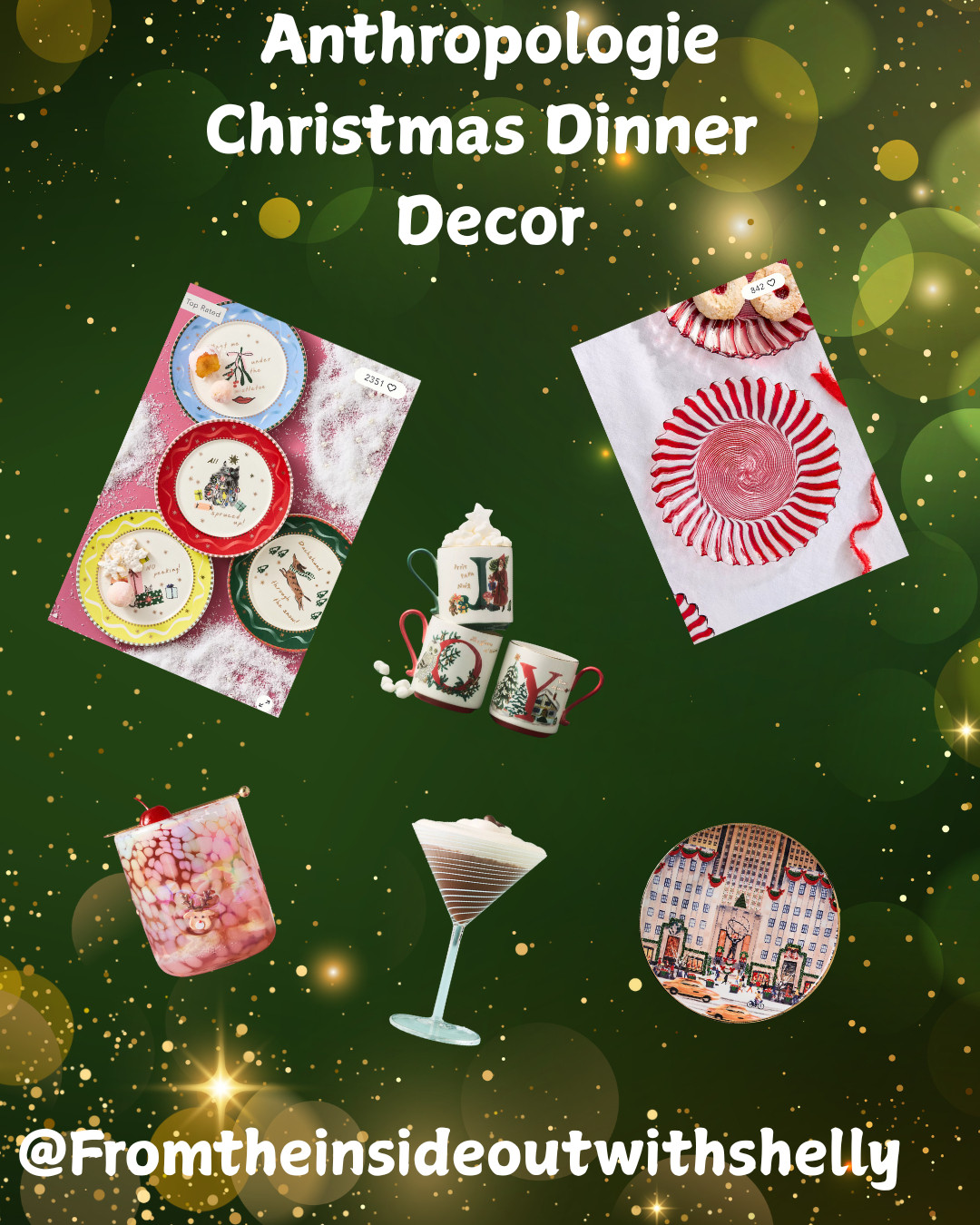 Want to make your Christmas table look beautiful here is some ideas from my favorite store #anthropologie #christmasdecor #dinner #winter #family #canycane #raindeer  

 #LTKGiftGuide #LTKHoliday #LTKU