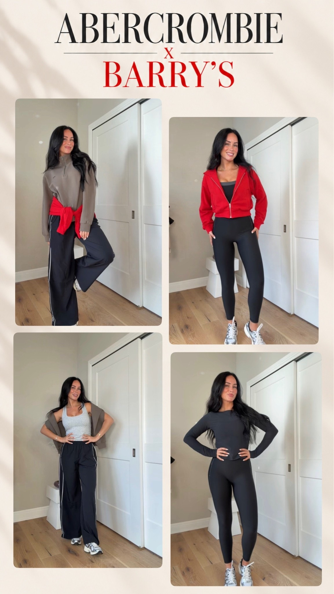#abercrombiepartner just dropped the cutest activewear! Love that they dropped a collection with Barry’s. Here are my favorite pieces from the collection ♥️

My sizing 5’7, 145lbs, 32dd

@abercrombie