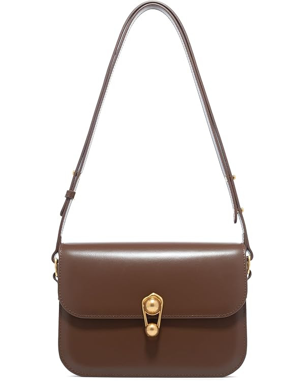 LA'FESTIN Leather Purse Small Bags For Women: Black Shoulder Handbags Crossbody Bag | Amazon (US)