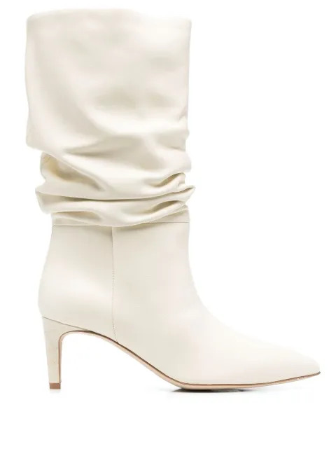 Paris Texas Slouchy mid-calf Boots - Farfetch | Farfetch Global