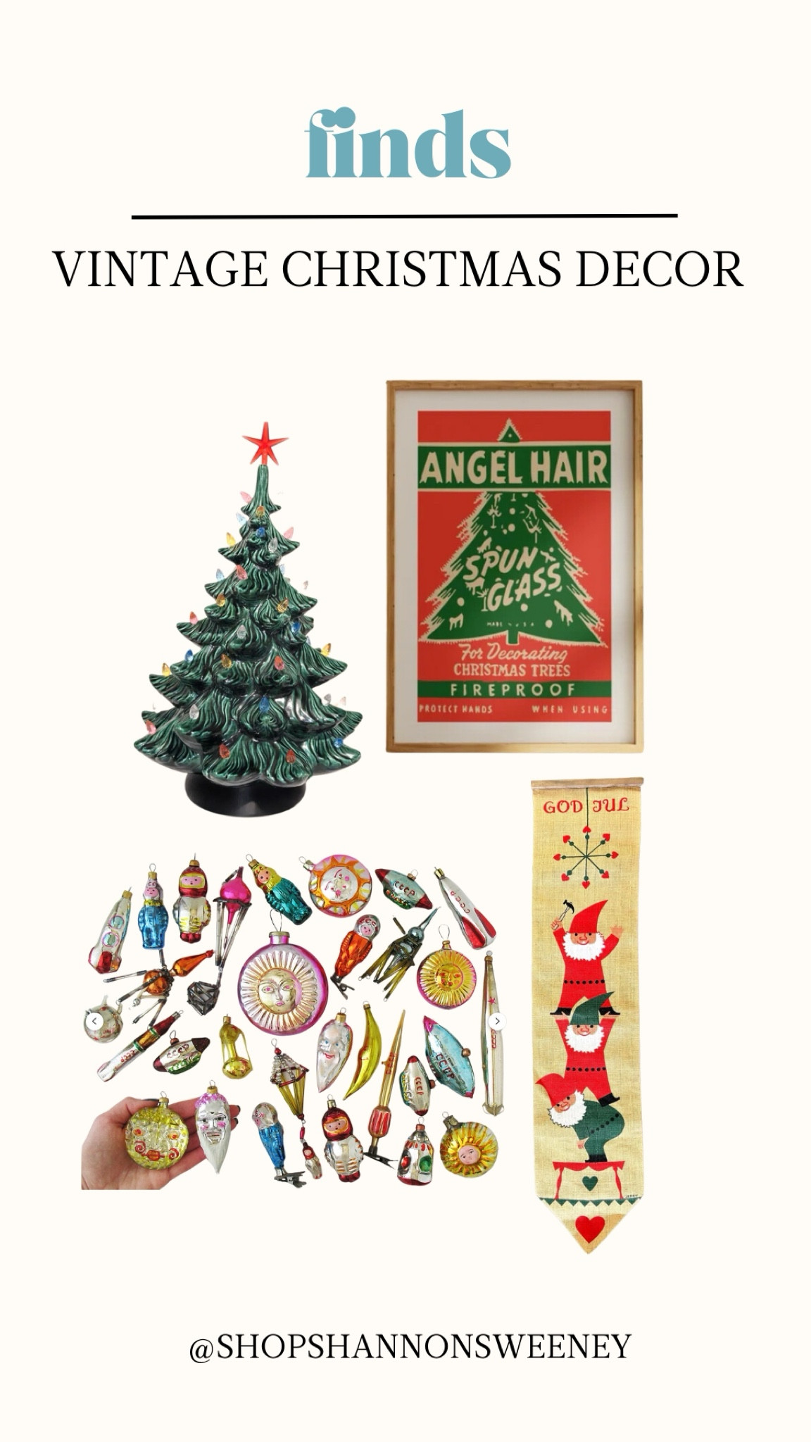 Vintage Christmas finds 

#LTKSeasonal #LTKGiftGuide #LTKHoliday