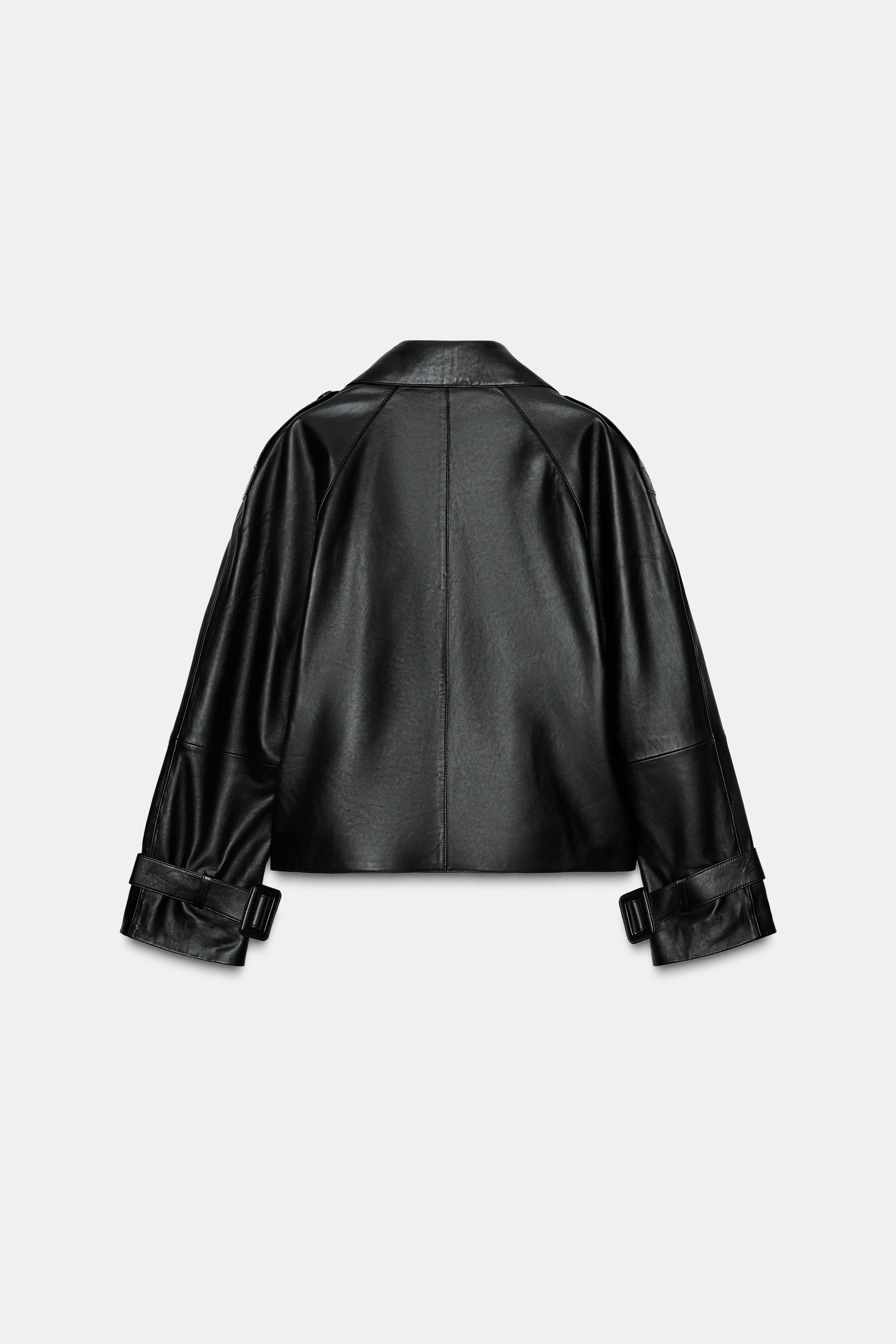 LEATHER JACKET ZW COLLECTION LIMITED EDITION | Zara US