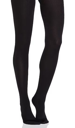 Full Foot Fleece Lined Tights in Black | Revolve Clothing (Global)