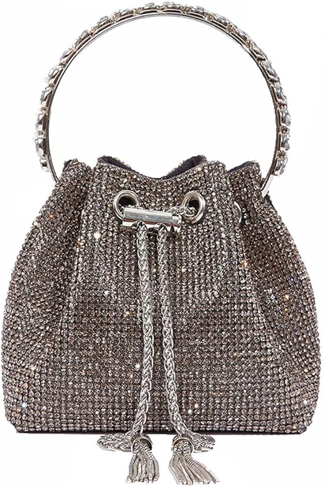 Rhinestone Bag Black | Amazon (US)