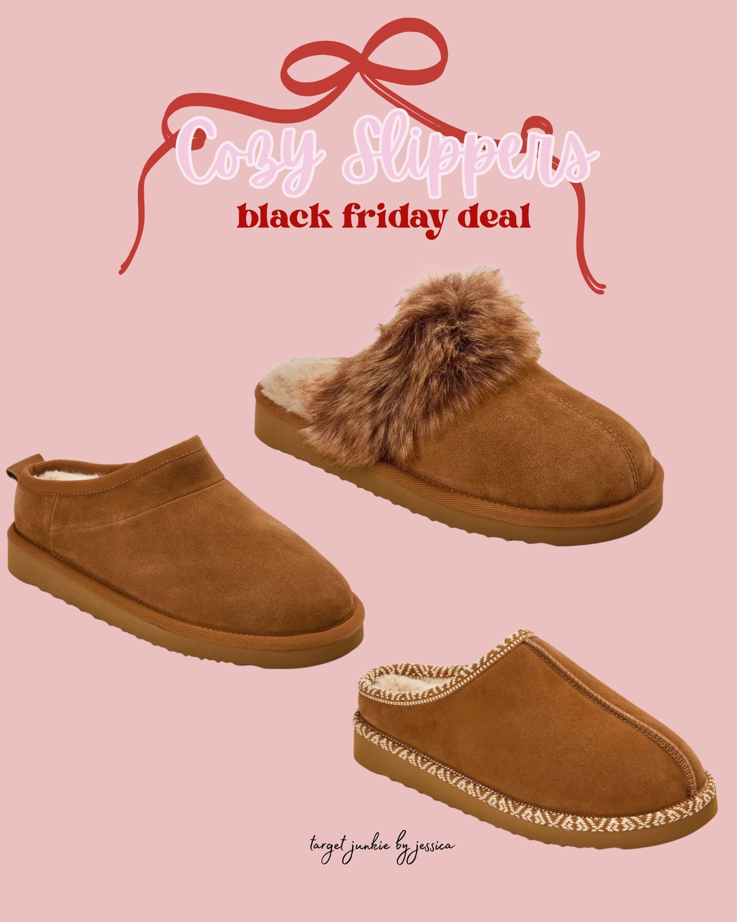 40% off slippers ends tonight at Target

#targetdeals #cybermonday #shoedeals #cozyfinds #targetchristmas

#LTKSaleAlert #LTKCyberWeek #LTKGiftGuide