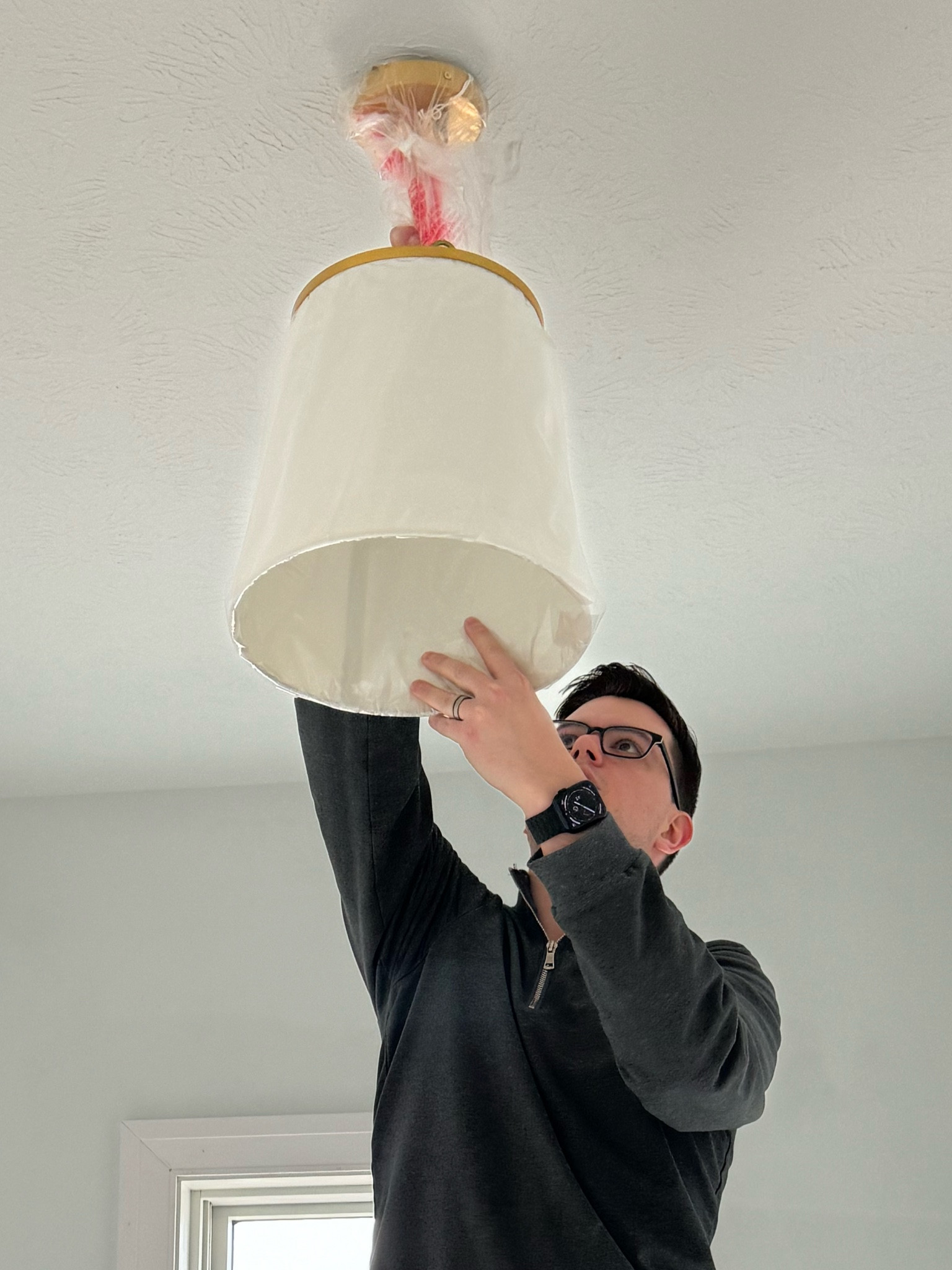 Mudroom light fixture! Love the soft shade and the gold accents. Theres also a bottom to this to hide the light inside. 

Savafeigh lighting, mudroom light future, lighting, light fixtures 

#LTKsalealert #LTKhome #LTKfindsunder100