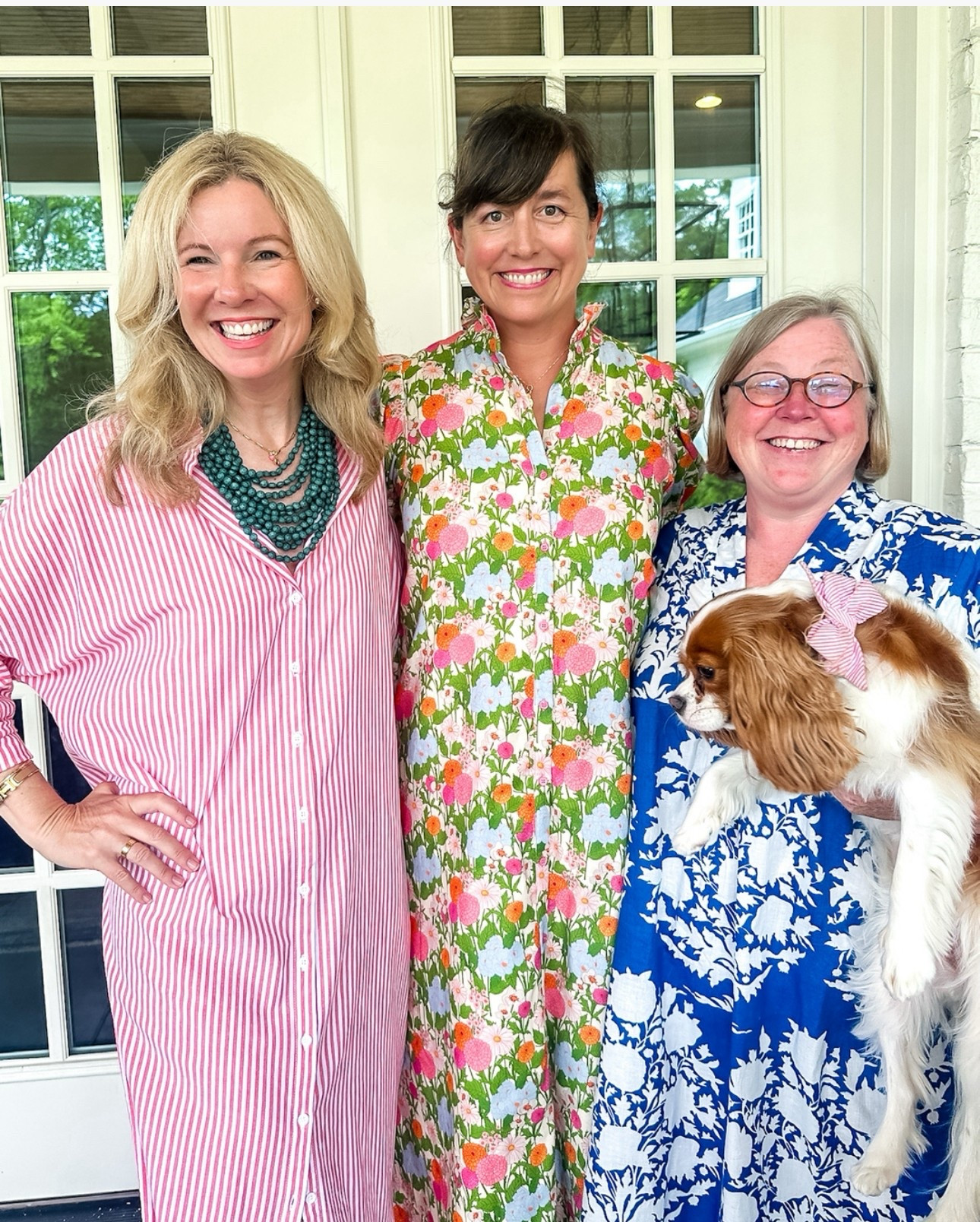 Dressing for Mahjong Day has been our tradition since starting our group six years ago. After Covid we were all ready to get out of our loungewear and “dress” again. Whether it’s throwing on a sundress, or taking a little time to plan an outfit, we all enjoy getting out of our leisure wear once a week and dressing up (even if it’s just a little!).

#LTKStyleTip